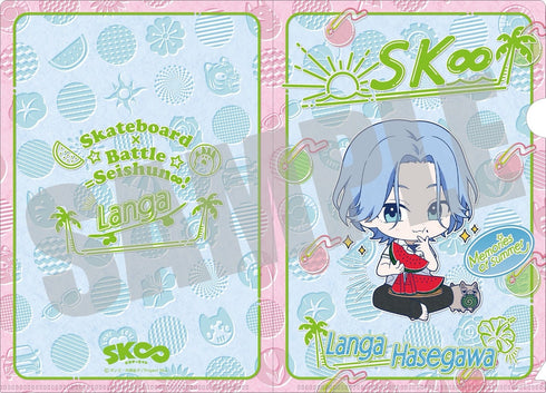 『SK∞ エスケーエイト』A5クリアファイル 馳河ランガ 夏の思い出ver.